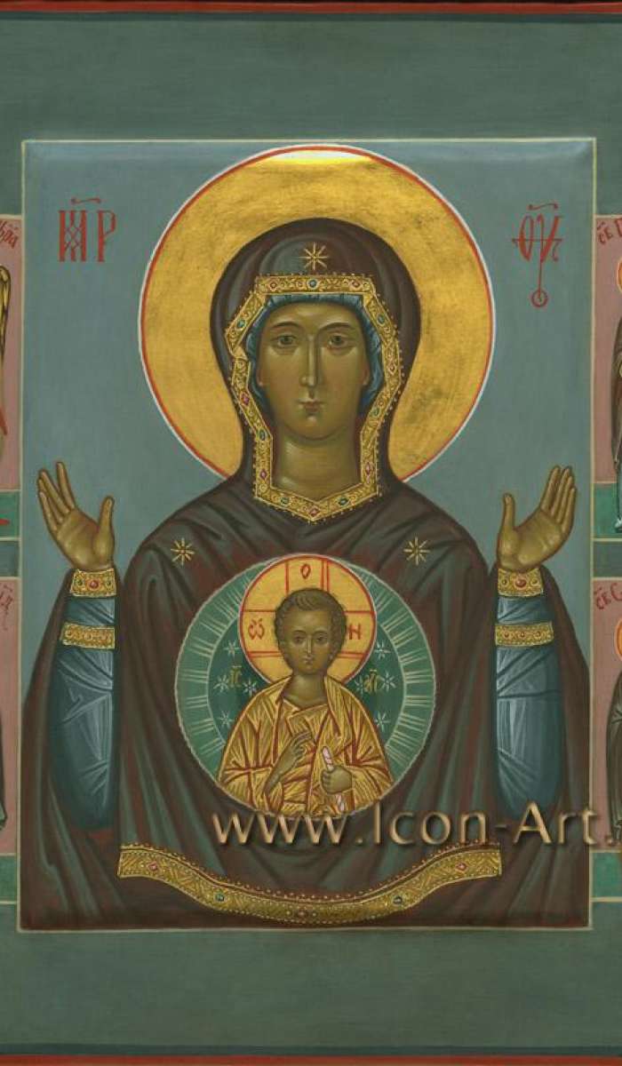 Фото: Икона Пресвятой Богородицы «Знамение»