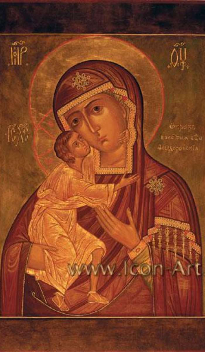 Фото: Образ Пресвятой Богородицы Феодоровская