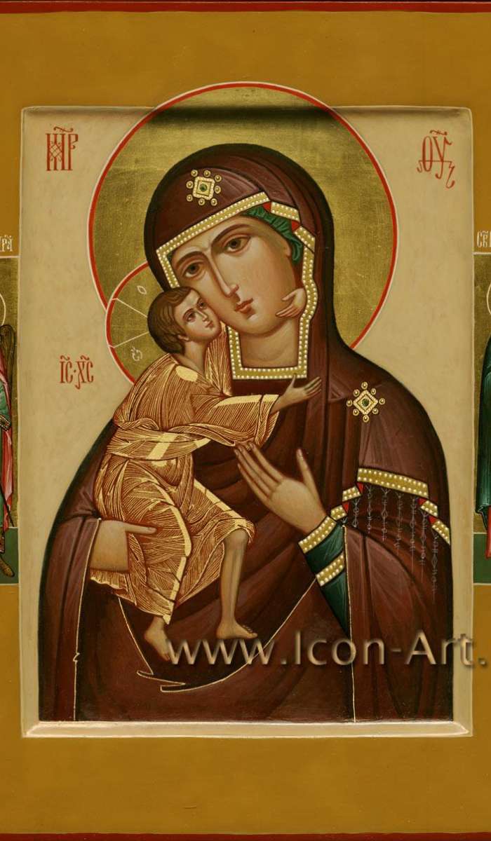 Фото: Икона Пресвятой Богородицы «Феодоровская»