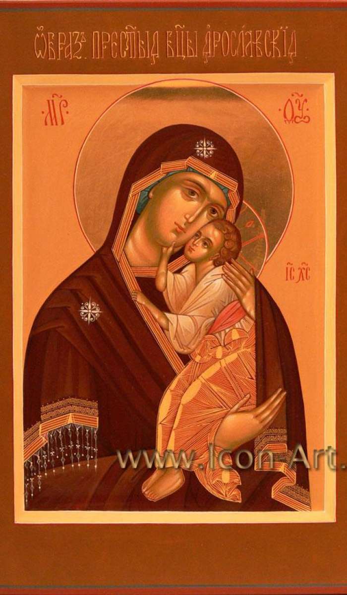 Фото: Икона Пресвятой Богородицы «Ярославская»