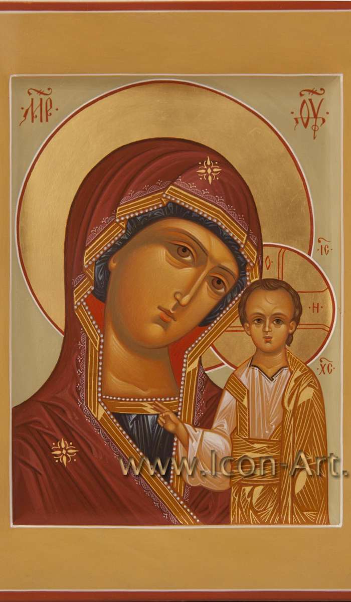 Фото: Икона Пресвятой Богородицы «Казанская»