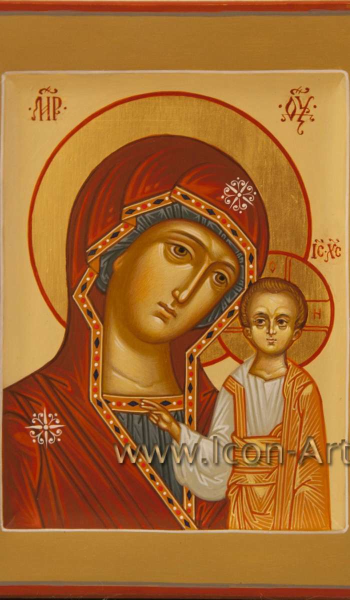 Фото: Икона Пресвятой Богородицы «Казанская»