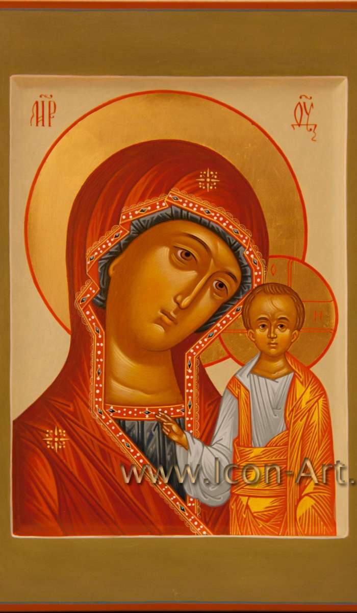 Фото: Икона Пресвятой Богородицы «Казанская»