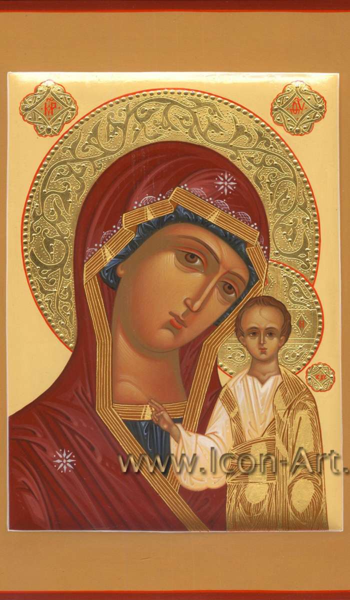 Фото: Икона Пресвятой Богородицы «Казанская»