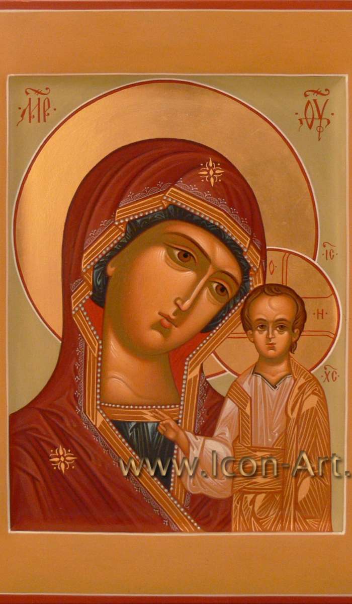 Фото: Икона Пресвятой Богородицы «Казанская»