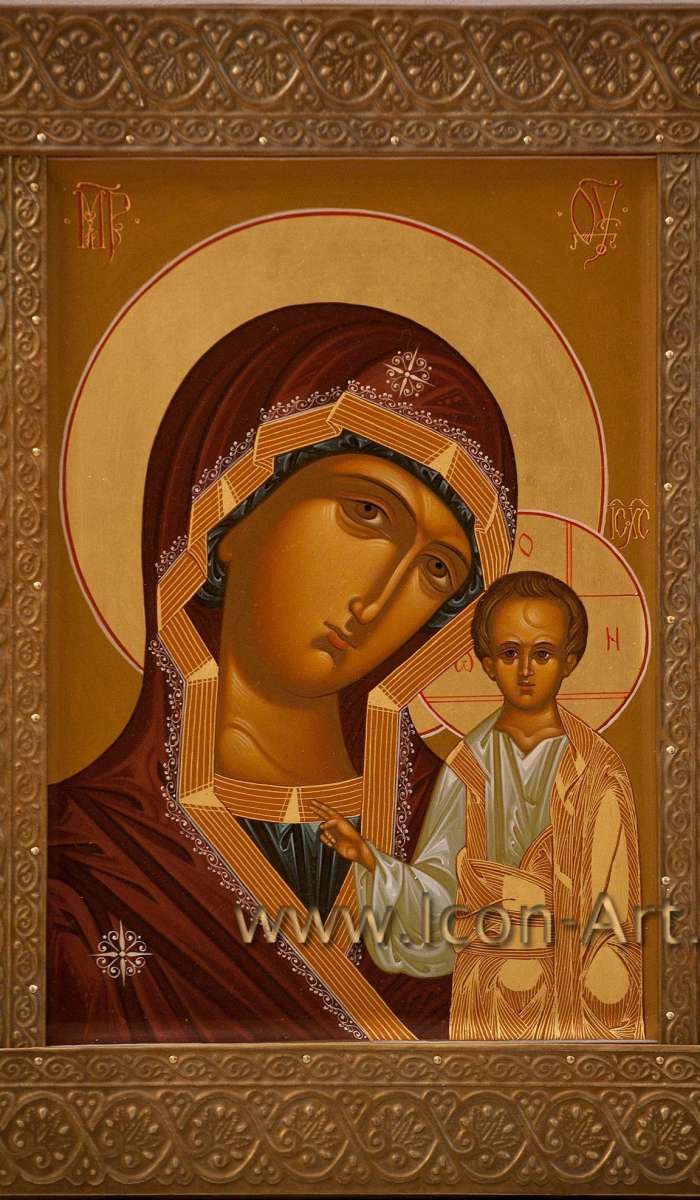 Фото: Икона Пресвятой Богородицы «Казанская»