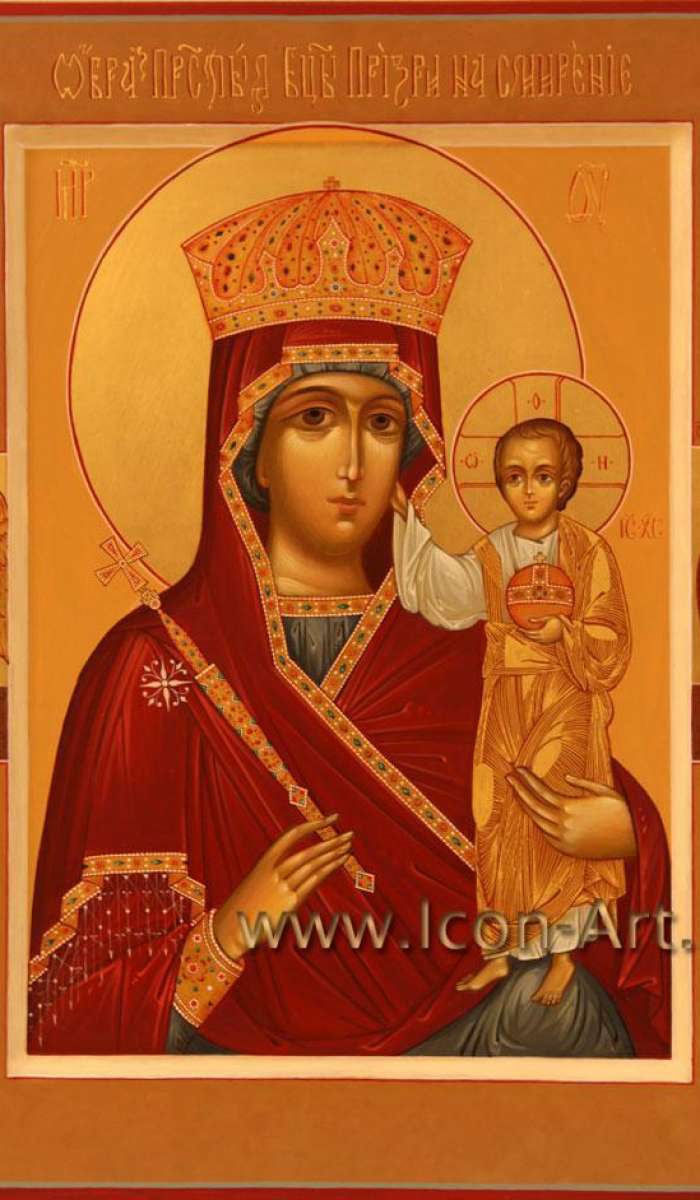 Фото: Икона Пресвятой Богородицы Призри на смирение.