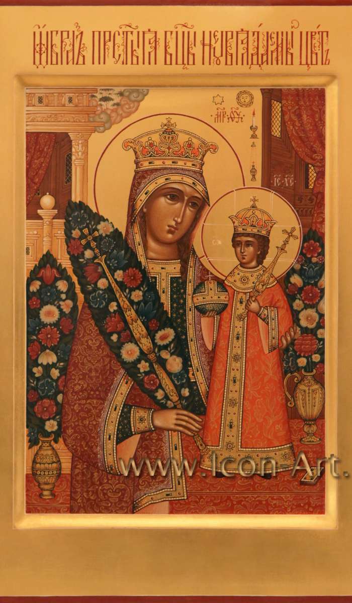 Фото: Образ Пресвятой Богородицы «Неувядаемый цвет» 
