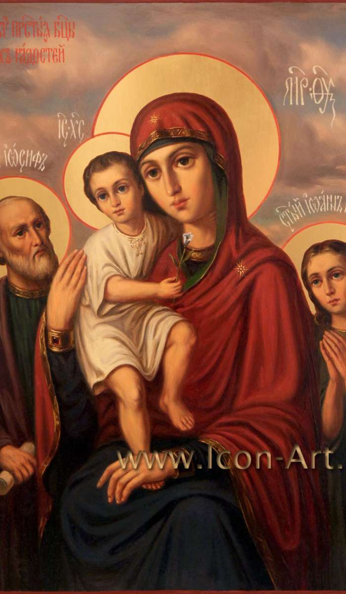 Фото: Образ Пресвятой Богородицы «Трех радостей»