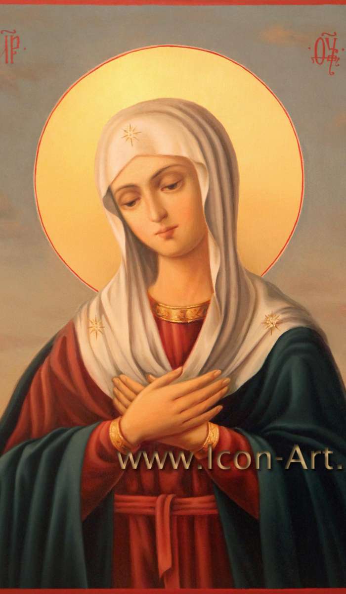 Фото: Образ Пресвятой Богородицы «Умиление»