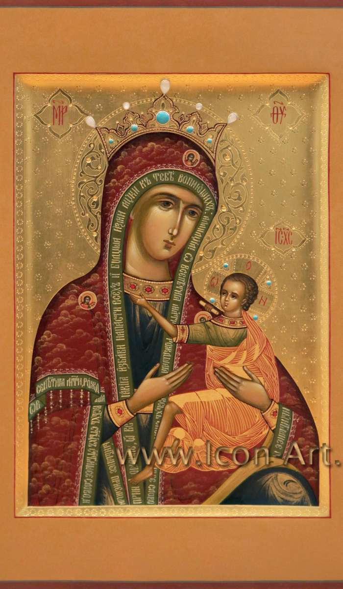 Фото: Образ Пресвятой Богородицы «О Всепетая Мати» («Аравийская» «Арапетская»)