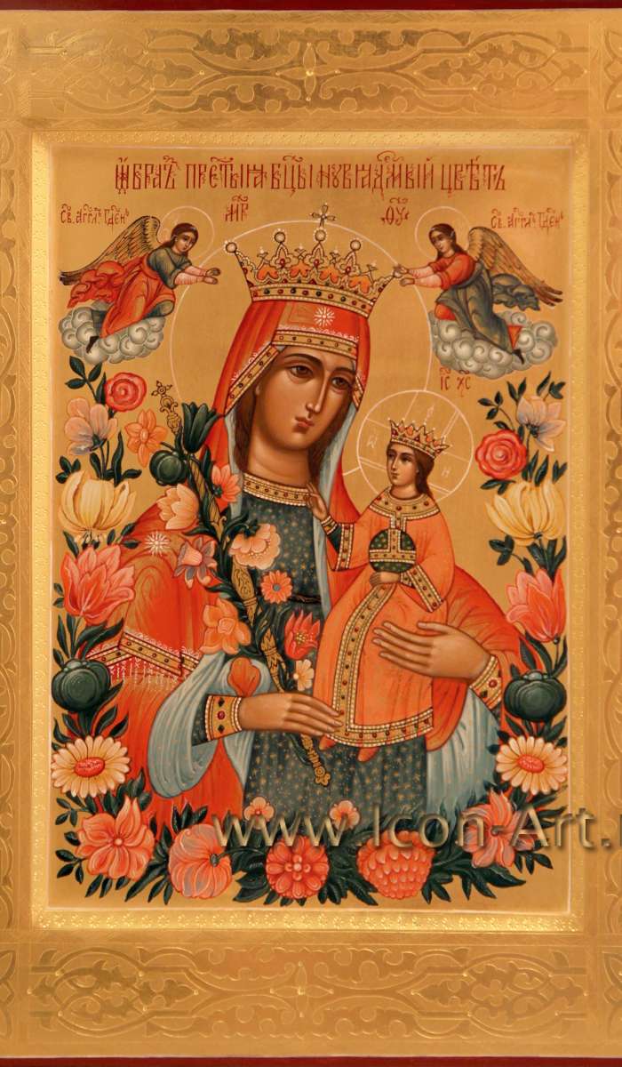 Фото: Богоматерь «Неувядаемый Цвет»