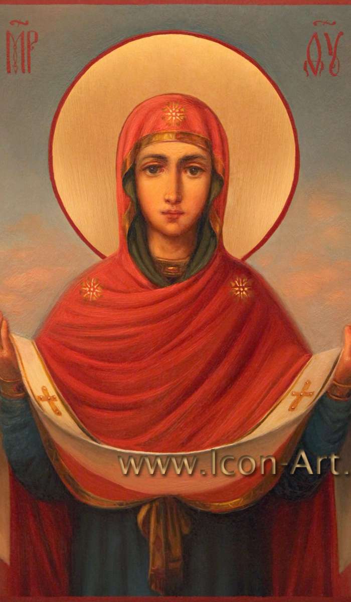 Фото: Икона Пресвятой Богородицы «Покров»