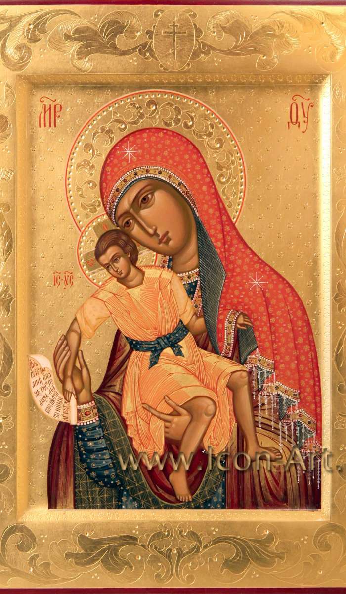 Фото: Икона Пресвятой Богородицы  «Киккская»