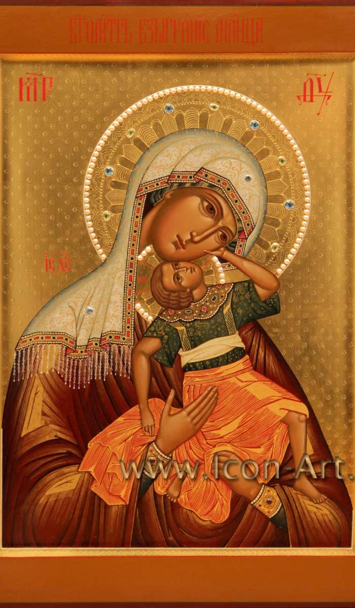 Фото: Пресвятая Богородица «Взыграние Младенца»