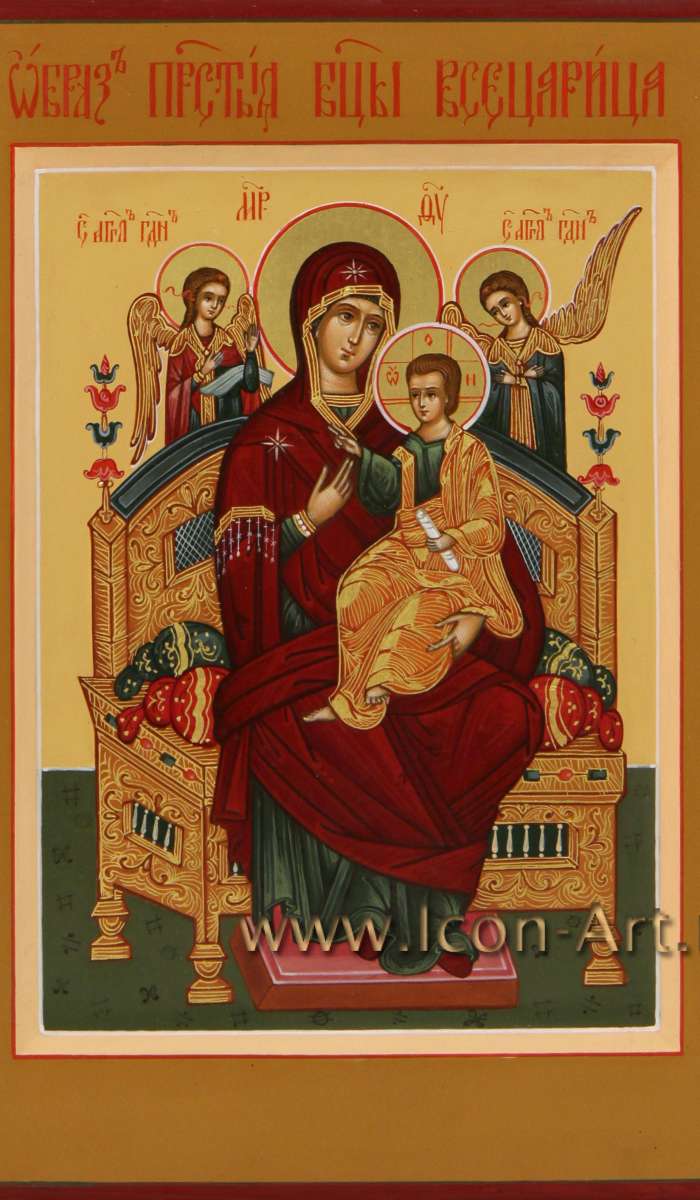 Фото: Икона Пресвятой Богородицы «Всецарица»