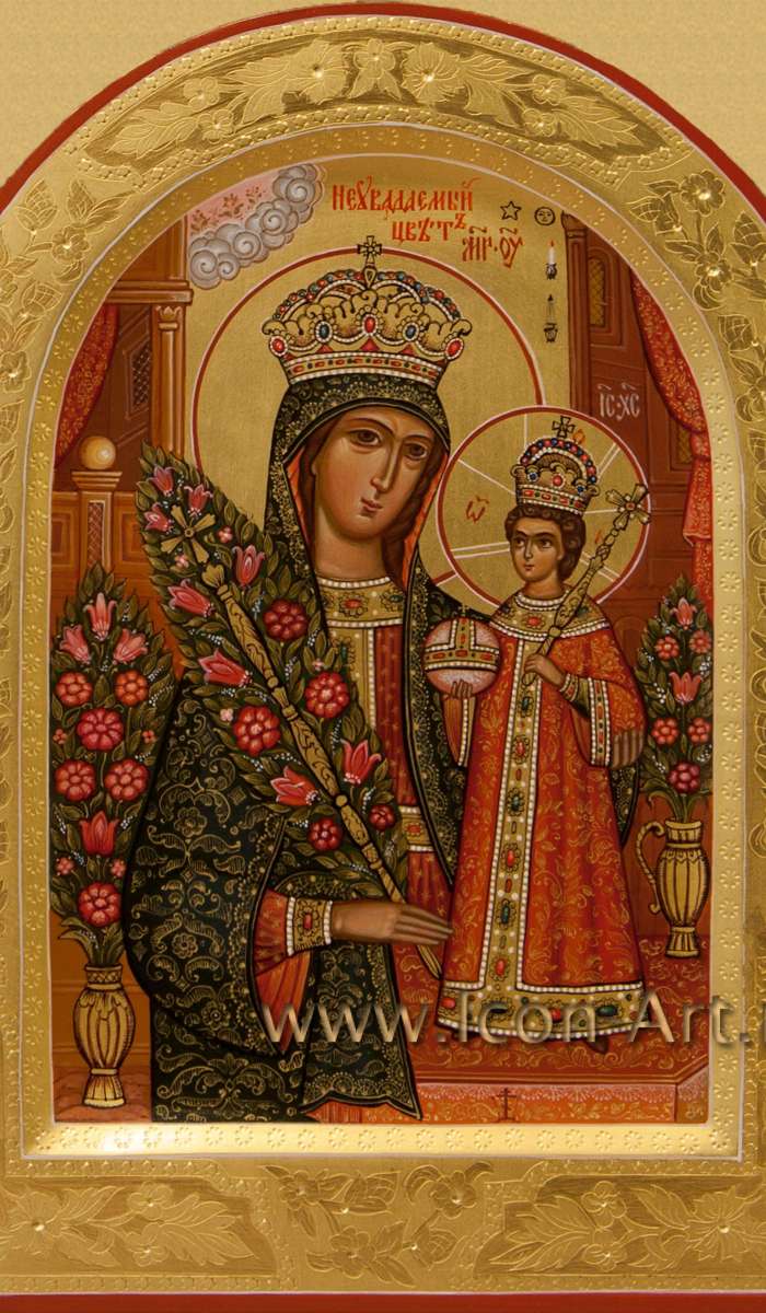 Фото: Икона Божией Матери «Неувядаемый Цвет»