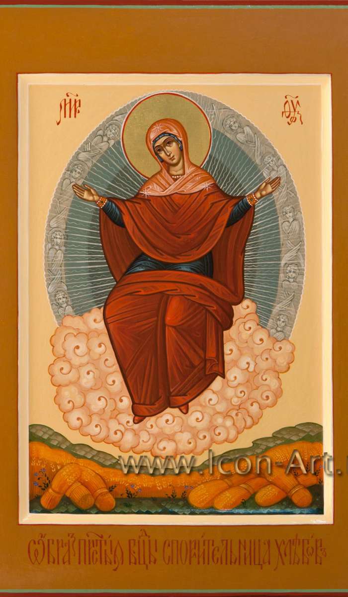 Фото: Икона Пресвятой Богородицы «Спорительница хлебов»