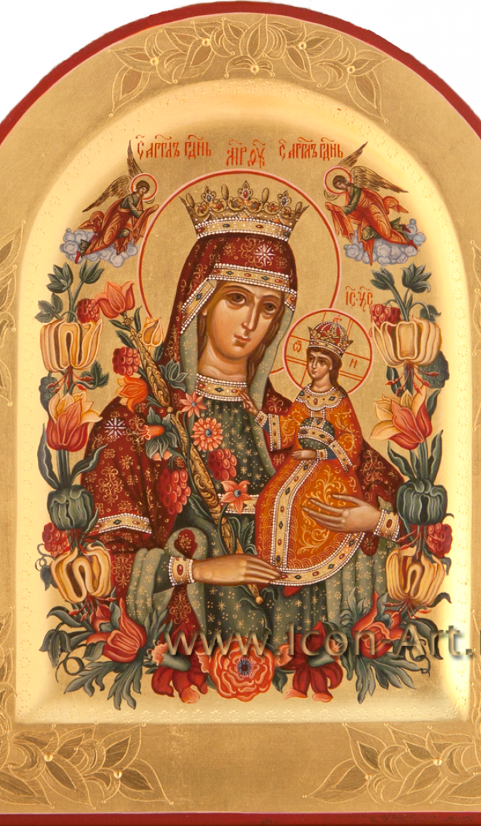 Фото: Пресвятая Богородица «Неувядаемый Цвет»