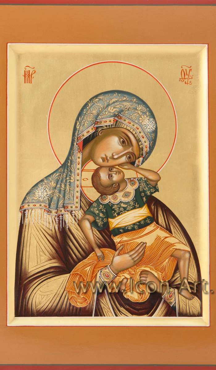 Фото: Пресвятая Богородица «Взыграние Младенца»