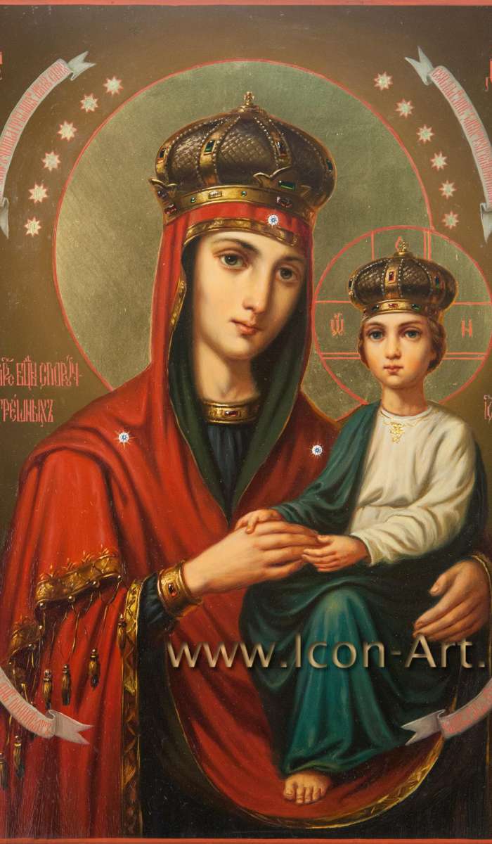 Фото: Икона Пресвятой Богородицы «Споручница грешных»