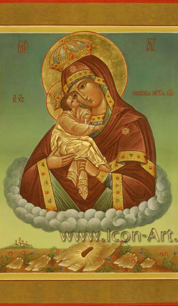 Фото: Образ Пресвятой Богородицы «Почаевская»