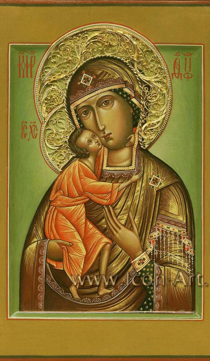 Фото: Икона Пресвятой Богородицы «Феодоровская»