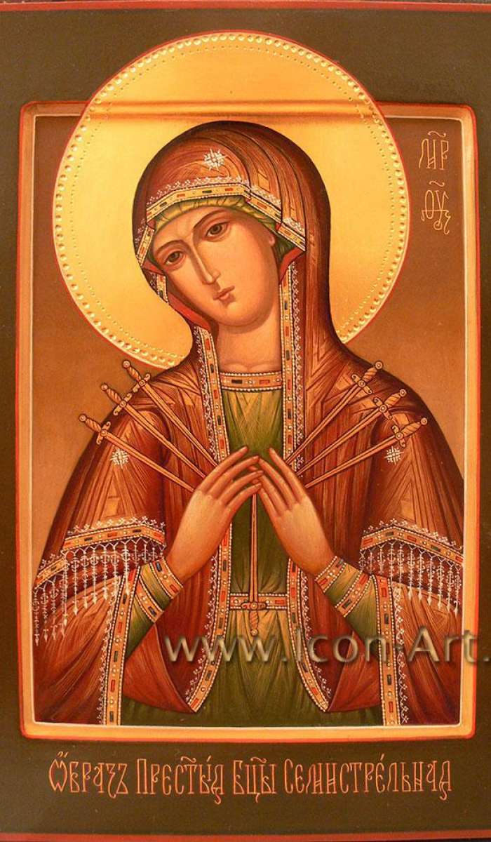 Фото: Икона Божией Матери «Семистрельная»