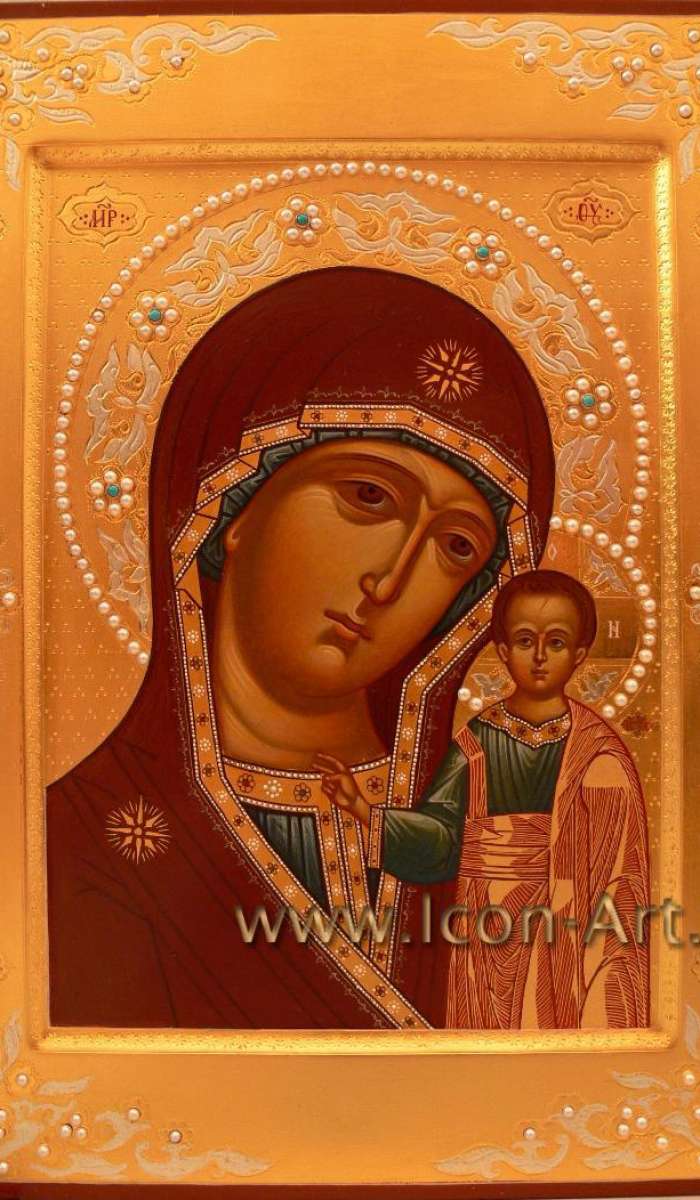 Фото: Икона Пресвятой Богородицы «Казанская»