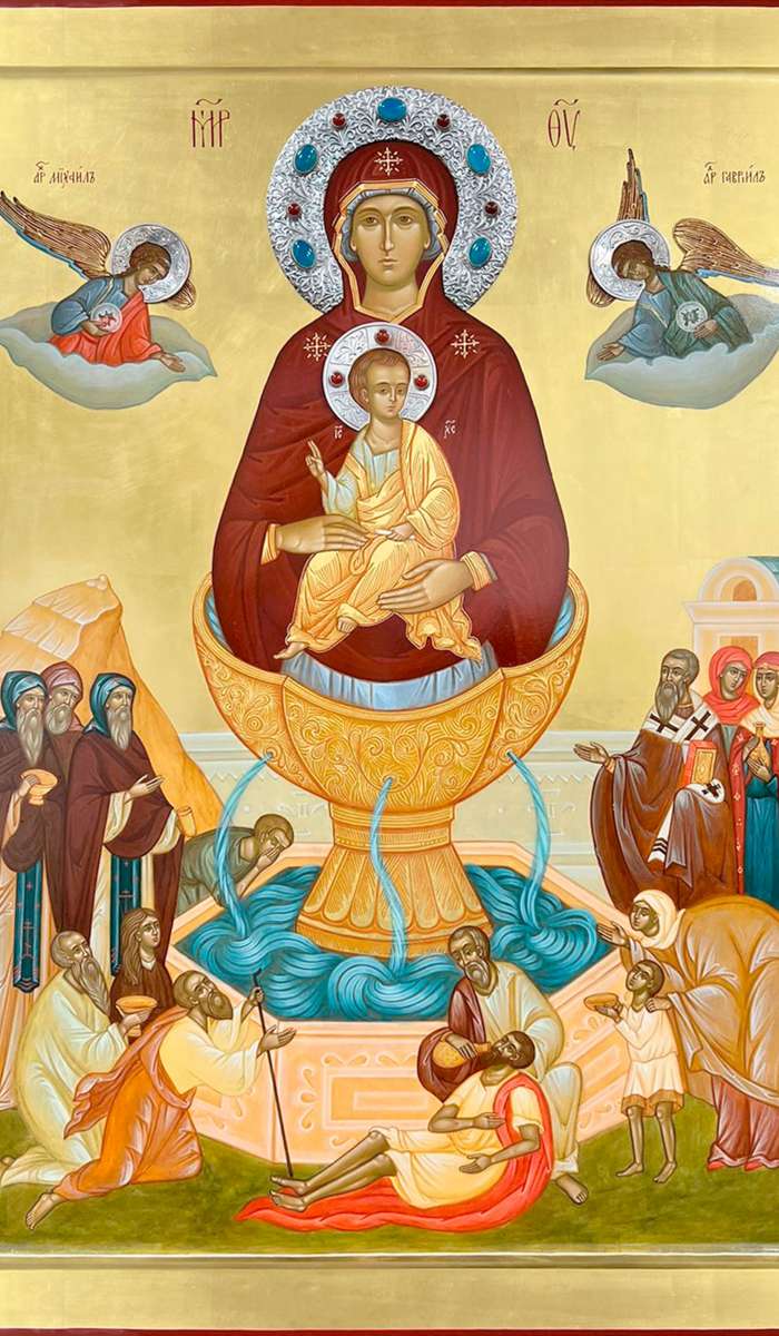 Фото: ПРесвятая Богородица "Живоносный Источник"