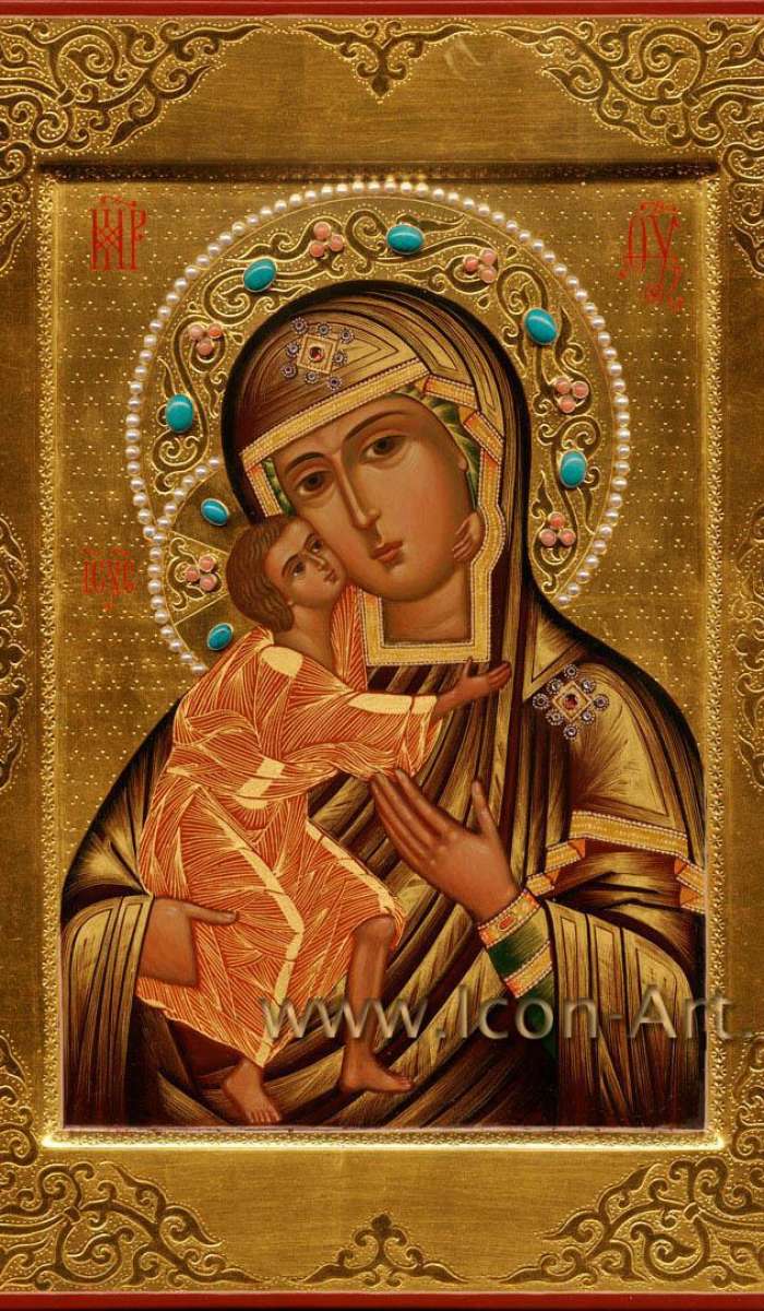 Фото: Образ Пресвятой Богородицы «Феодоровская»