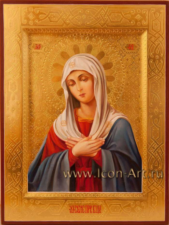 Фото: Икона Пресвятой Богородицы «Умиление»