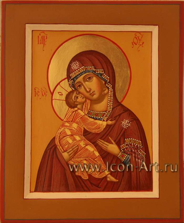 Фото: Икона Пресвятой Богородицы «Владимирская»