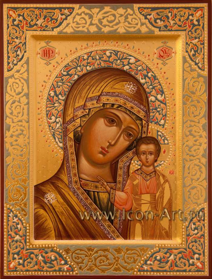 Фото: Икона Пресвятой Богородицы «Казанская»
