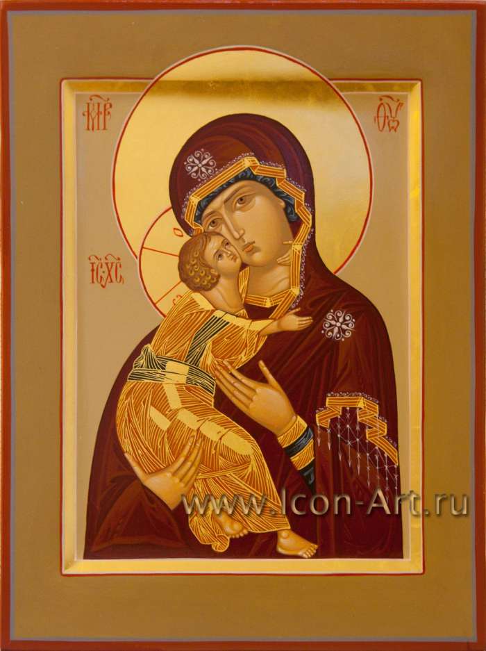 Фото: Икона Пресвятой Богородицы «Владимирская»