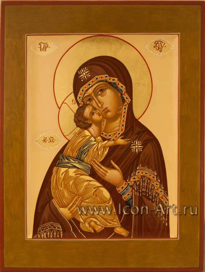 Фото: Икона Пресвятой Богородицы «Владимирская»