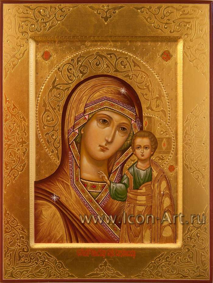 Фото: Икона Пресвятой Богородицы «Казанская»