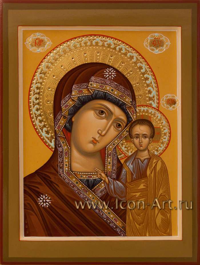 Фото: Икона Пресвятой Богородицы «Казанская»