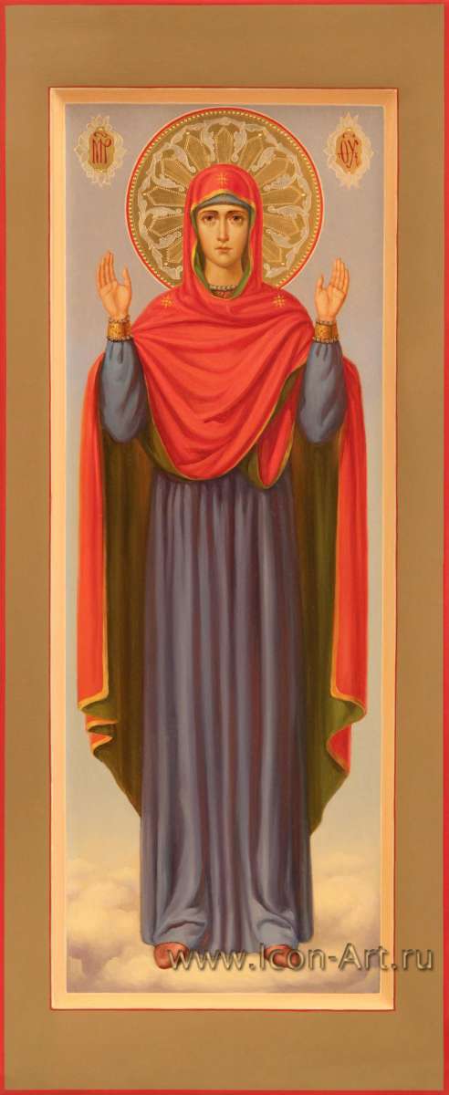 Фото: Образ Пресвятой Богородицы «Нерушимая стена»
