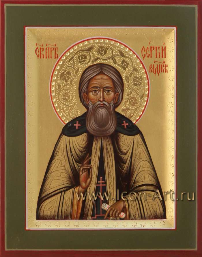Фото: Святой преподобный Сергий Радонежский