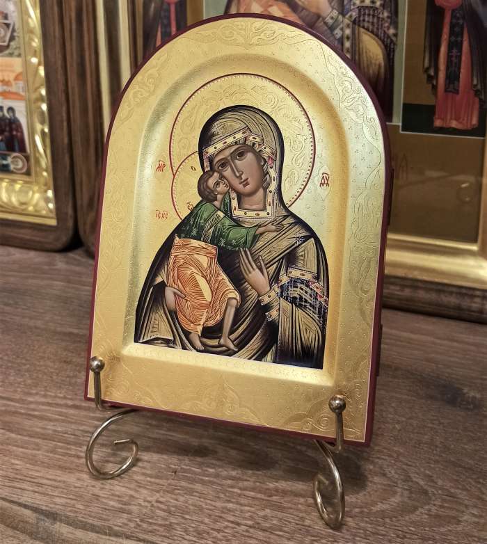 Фото: Икона Пресвятой Богородицы Владимирская 