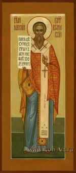Именная икона. Святой Иувеналий (Ювеналий) патриарх Иерусалимский