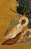 Фрагмент иконы Илии Пророка