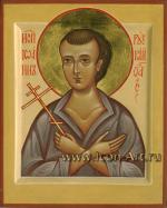 Икона - покровитель ребенка Святой Иоанн Русский исповедник