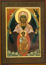 Икона Пресвятой Богородицы «Помощь в родах»