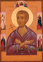 Икона святой Иоанн Русский
