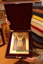 Икона святые «Петр и Феврония», в шкатулке