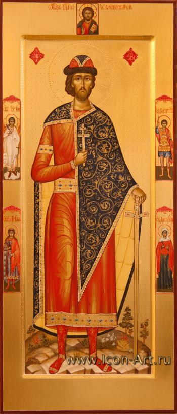 Святой князь Борис (в крещении Роман), страстотерпец.