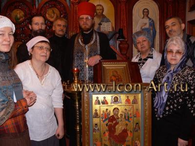 Освещение иконы Иконописная Мастерская Екатерины Ильинской