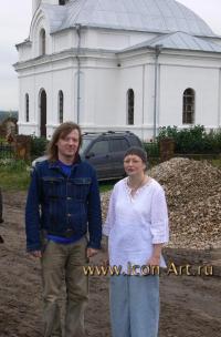 Владимир Нелюбин и Екатерина Ильинская